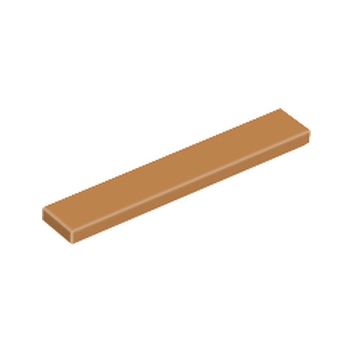 LEGO® Tile 1 x 6 6636 mittelnougat