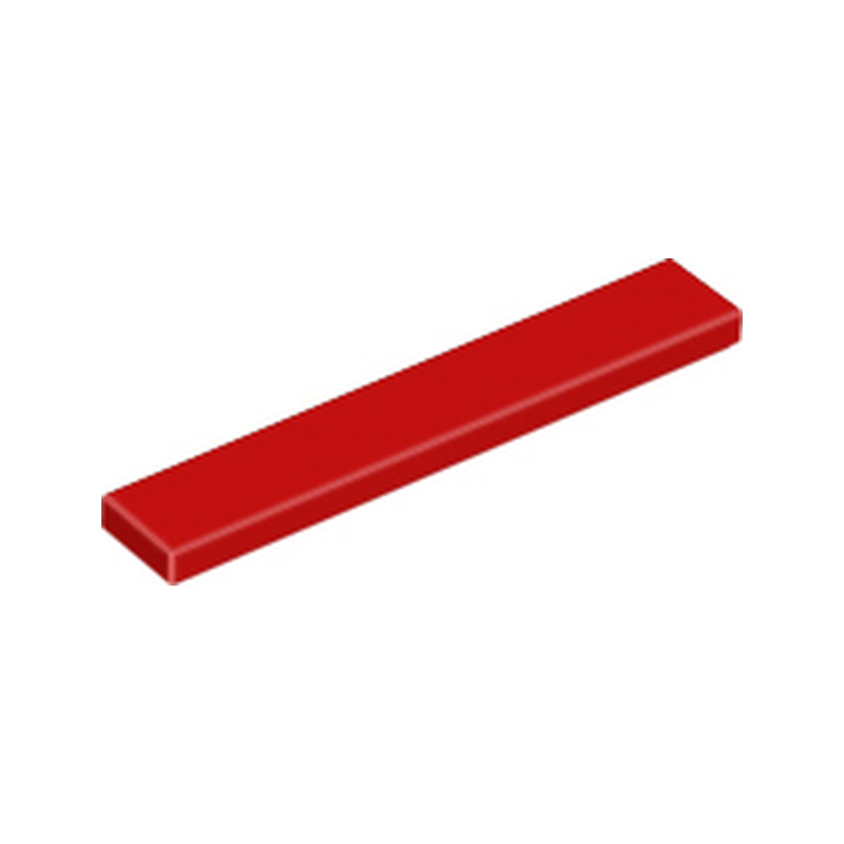 LEGO® Tile 1 x 6 6636 rot