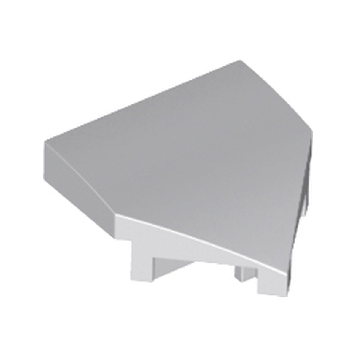 LEGO® Wedge 2 x 2 x 2/3 Pointed 66956 hellgrau
