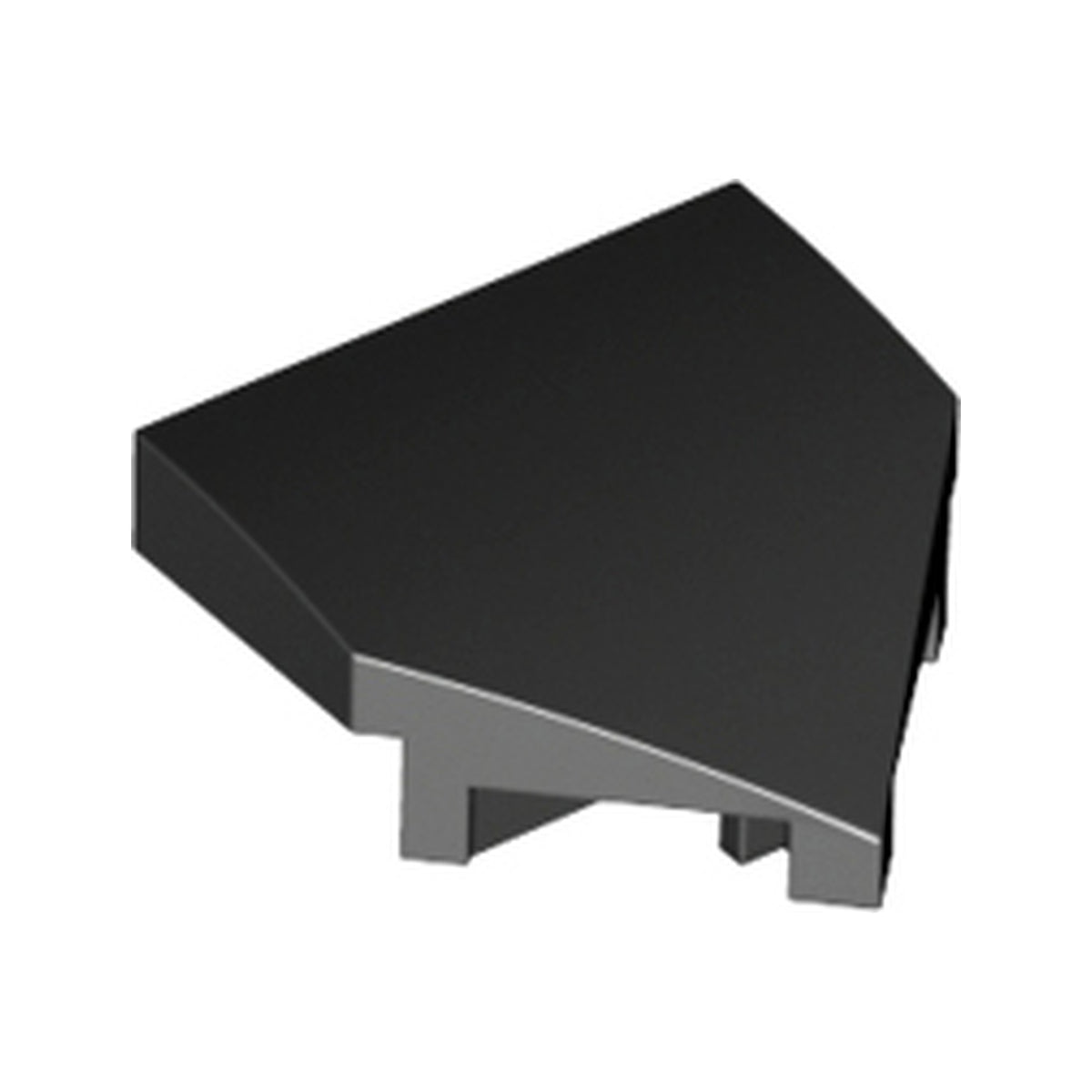 LEGO® Wedge 2 x 2 x 2/3 Pointed 66956 schwarz