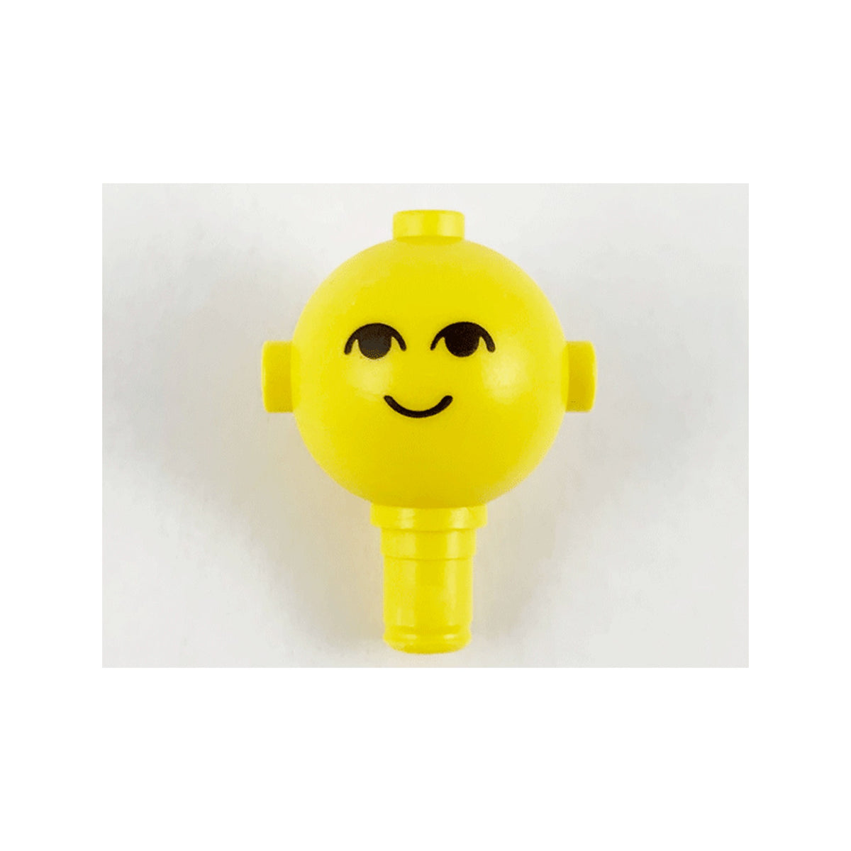 LEGO® Homemaker Figure / Maxifigure Head with Black Eyes and Smile Pattern 685px1 gelb