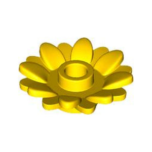 LEGO® Plant Flower 2 x 2 Round with 16 Petals (Sunflower) with Open Stud 6901