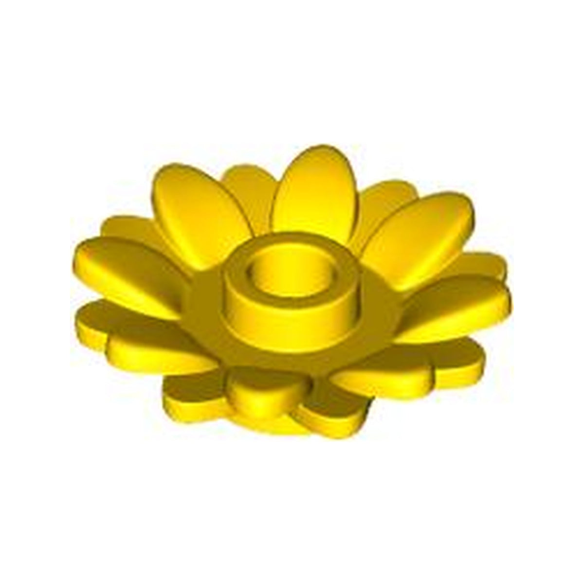 LEGO® Plant Flower 2 x 2 Round with 16 Petals (Sunflower) with Open Stud 6901 gelb