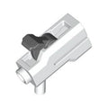 LEGO® Minifigure, Weapon Bazooka, Mini Blaster / Shooter with Dark Bluish Gray Trigger (69767 / 69755) 69767c01 weiss