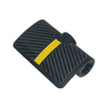 LEGO® Technic, Panel Curved 2 x 3 x 1 with Yellow Stripe and Silver Carbon Fiber Pattern (Sticker) - Set 42151 71682pb016 schwarz