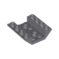 LEGO® Slope, Inverted 45 4 x 4 Double with 2 Holes 72454 dunkelgrau