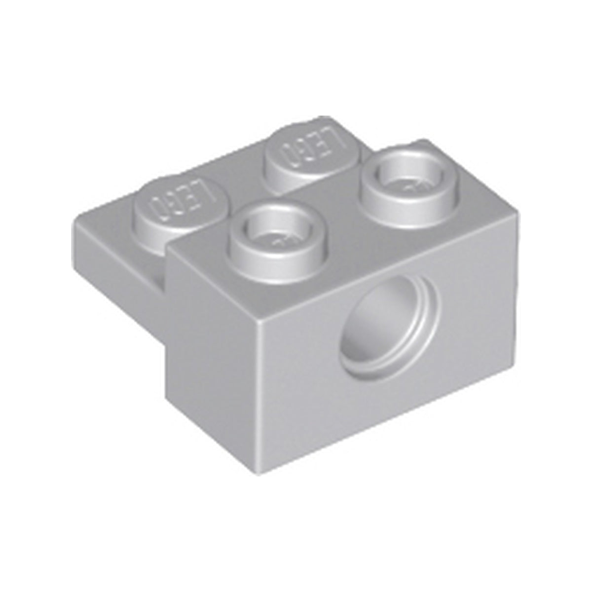 LEGO® Technic, Brick Modified 1 x 2 with Hole and 1 x 2 Plate 73109 hellgrau