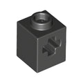LEGO® Technic, Brick 1 x 1 with Axle Hole 73230 schwarz