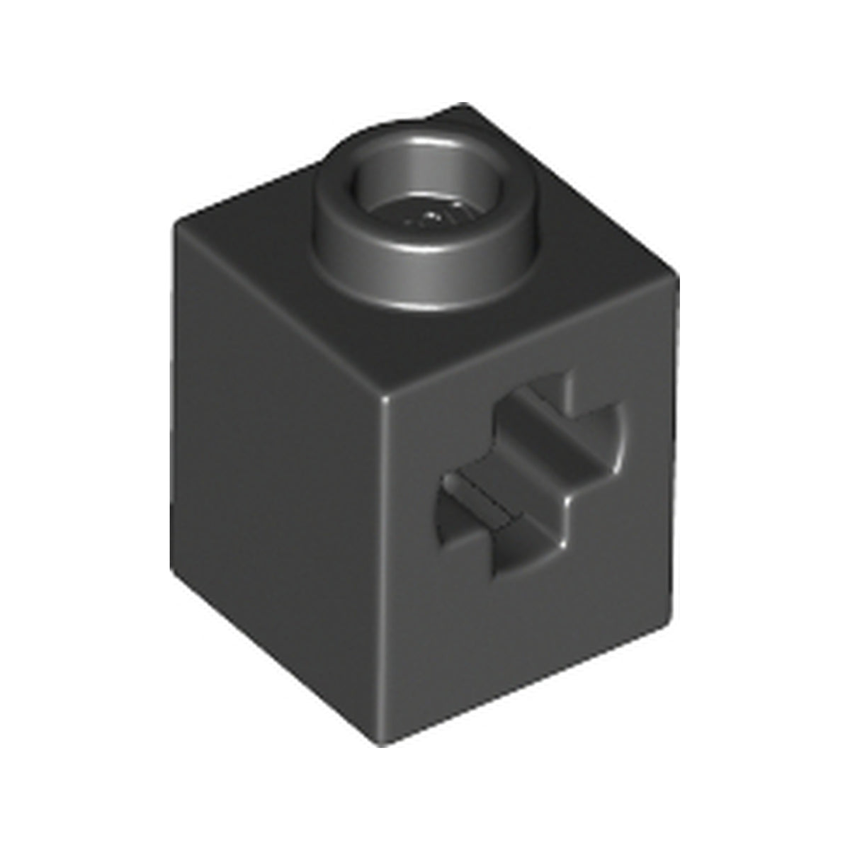 LEGO® Technic, Brick 1 x 1 with Axle Hole 73230 schwarz