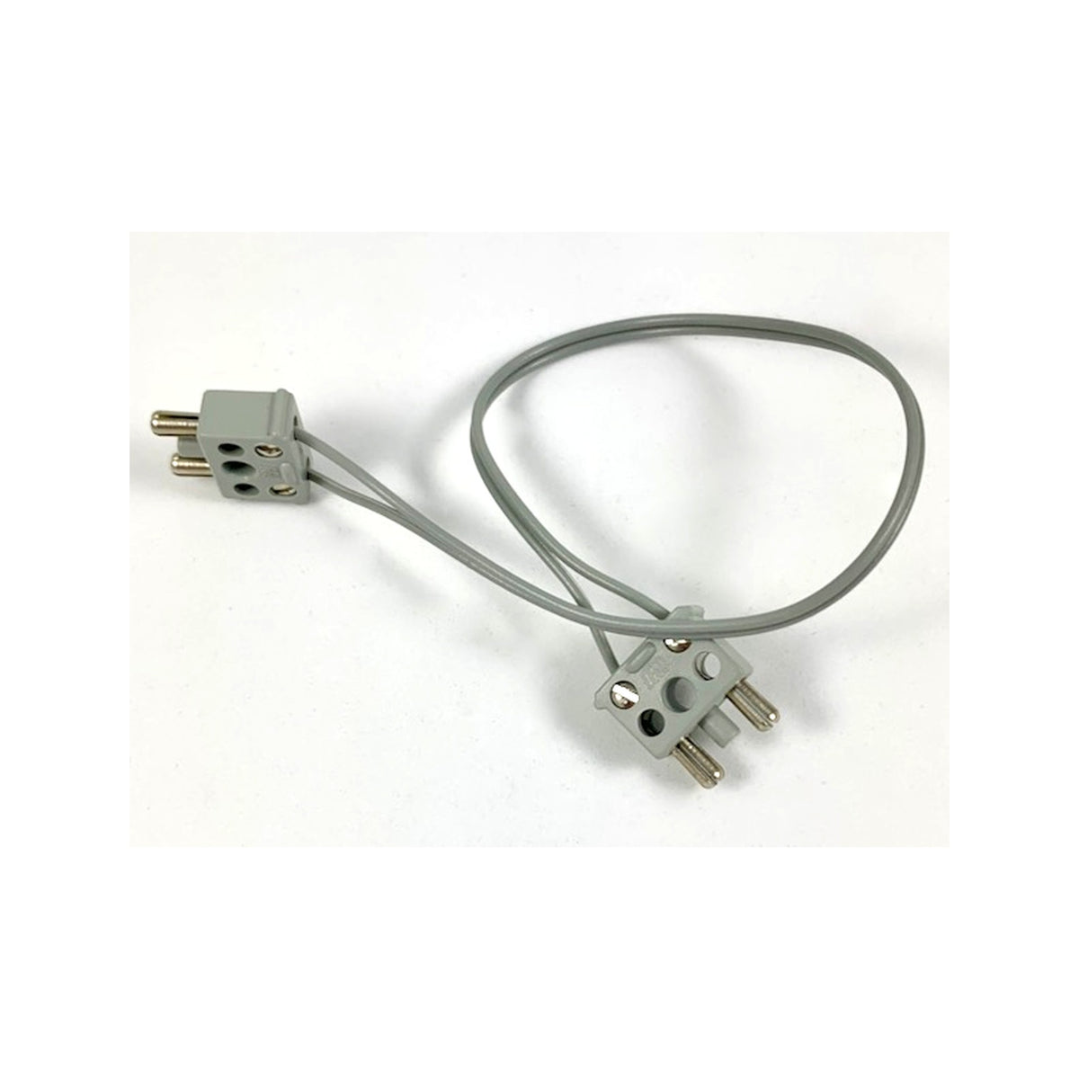 LEGO® Electric, Wire 12V / 4.5V with two 2-prong connectors, 23 Studs Long 766c23 hellgrau (alt)