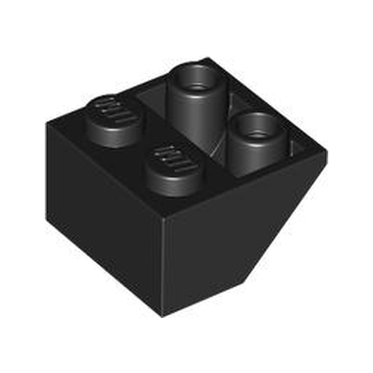 LEGO® Slope, Inverted 45 2 x 2 with Hollow Round Bottom Tube 76959 schwarz