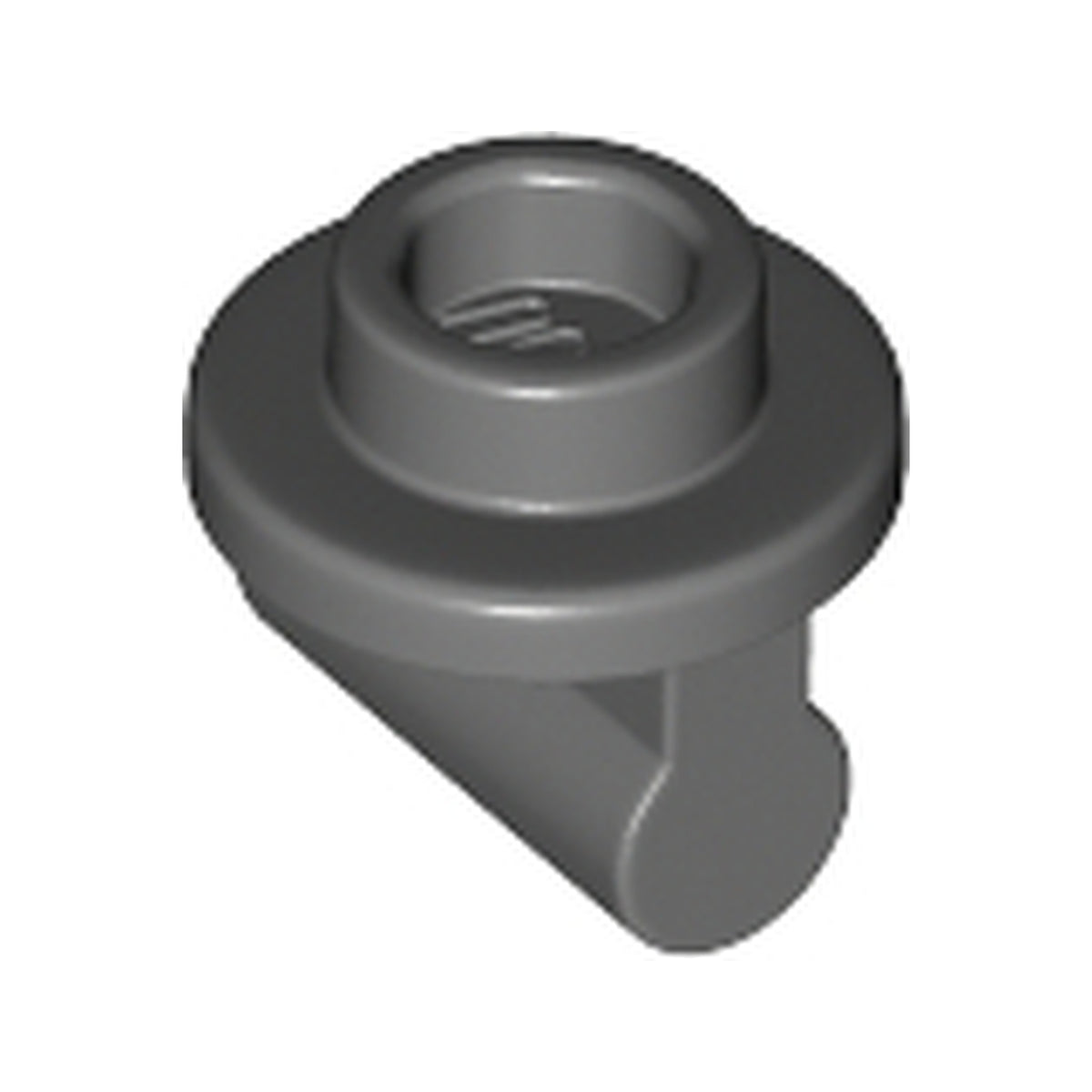 LEGO® Plate, Round 1 x 1 with Bar Handle on Long Stem 79194 dunkelgrau