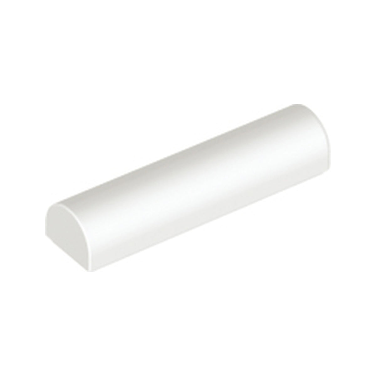 LEGO® Slope, Curved 1 x 4 x 2/3 Double 79756 weiss