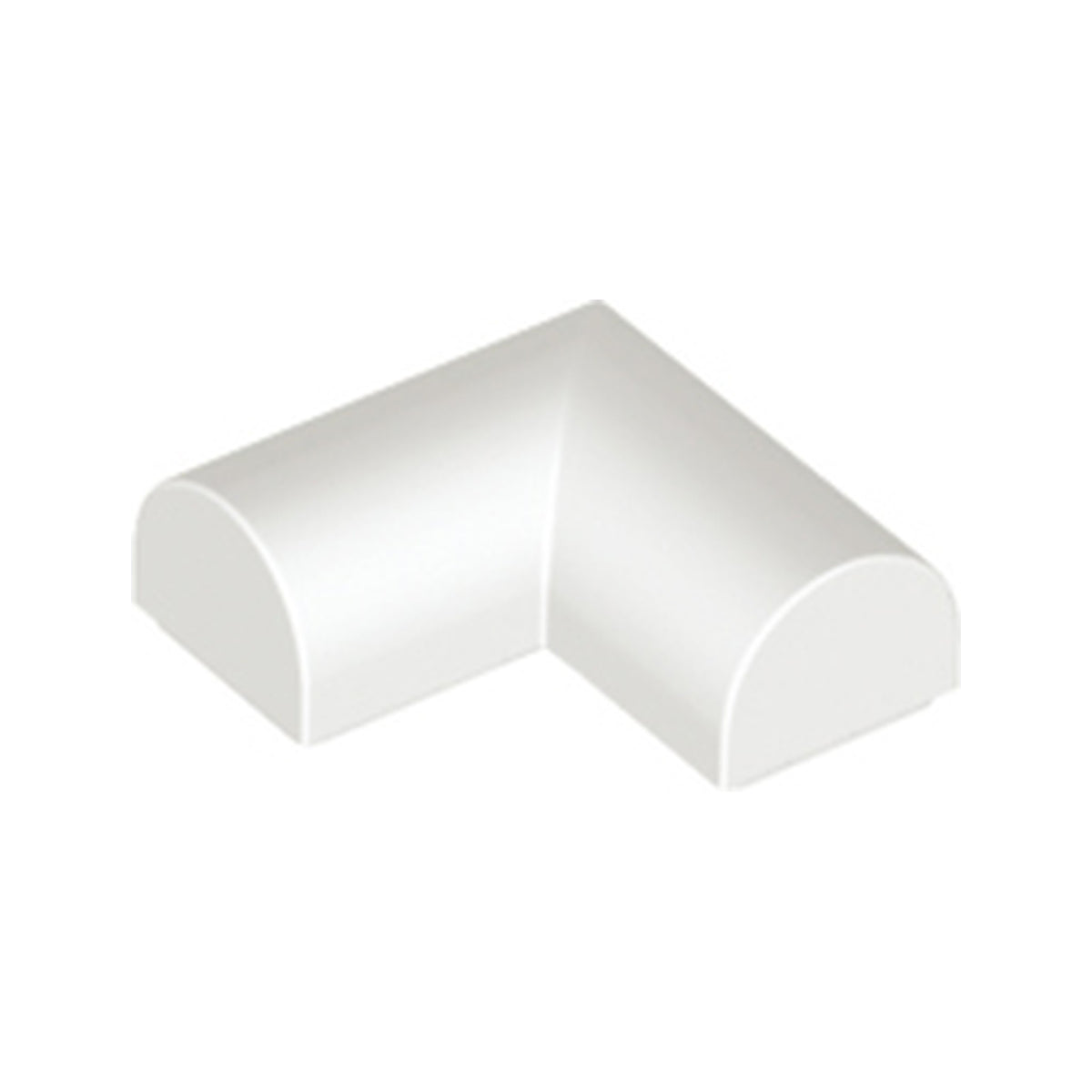 LEGO® Slope, Curved 2 x 2 x 2/3 Double Corner 79757 weiss