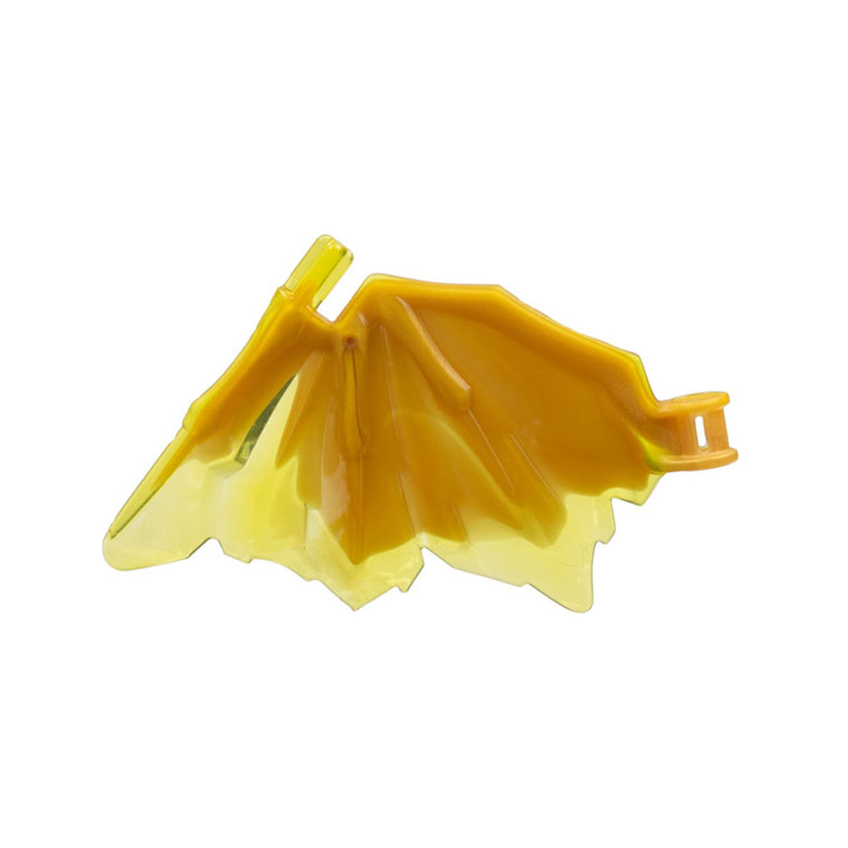 LEGO® Dragon Wing 9 x 6 with Marbled Pearl Gold Pattern 79898pb01 transparent gelb