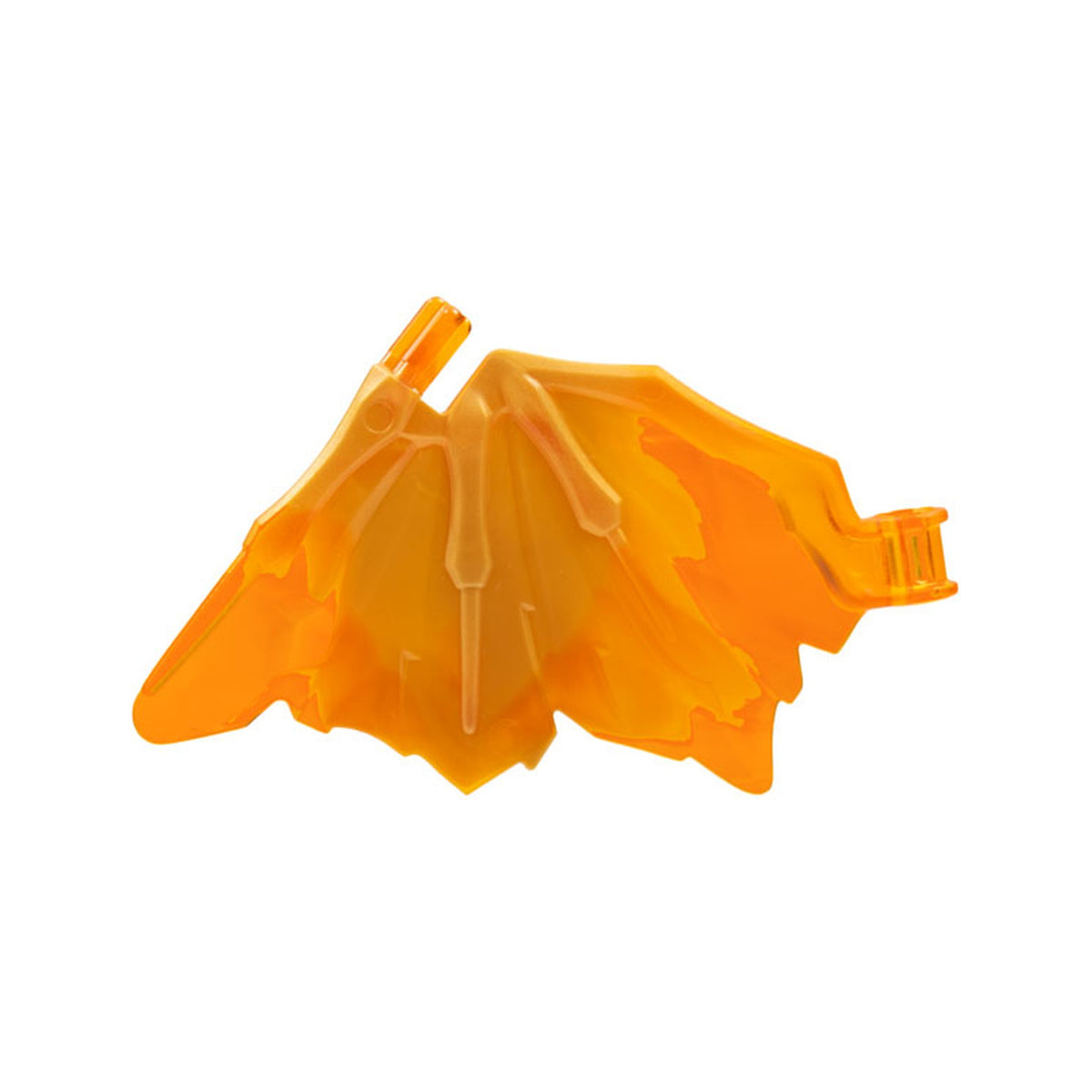 LEGO® Dragon Wing 9 x 6 with Marbled Pearl Gold Pattern 79898pb01 transparent orange