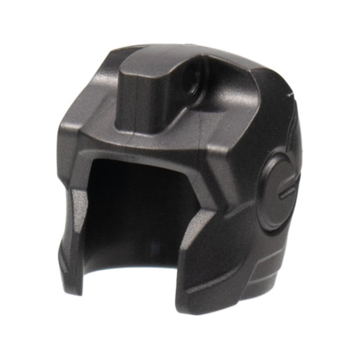 LEGO® Minifigure, Headgear Helmet Space with Open Face and Large Top Hinge, with Straight Cheeks (Iron Man) 80429 perldunkelgrau