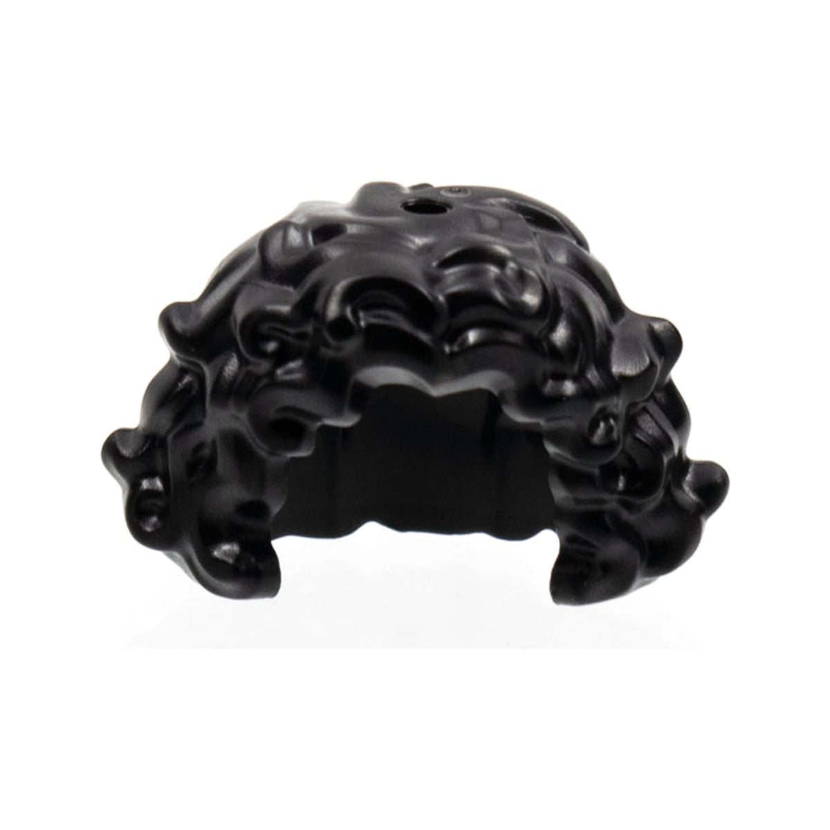 LEGO® Minifigure, Hair Female Mid-Length, Curly 80908 schwarz