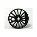 LEGO® Train Wheel RC, Spoked with Technic Axle Hole and Counterweight, 30 mm D. (Blind Driver) 85489a schwarz