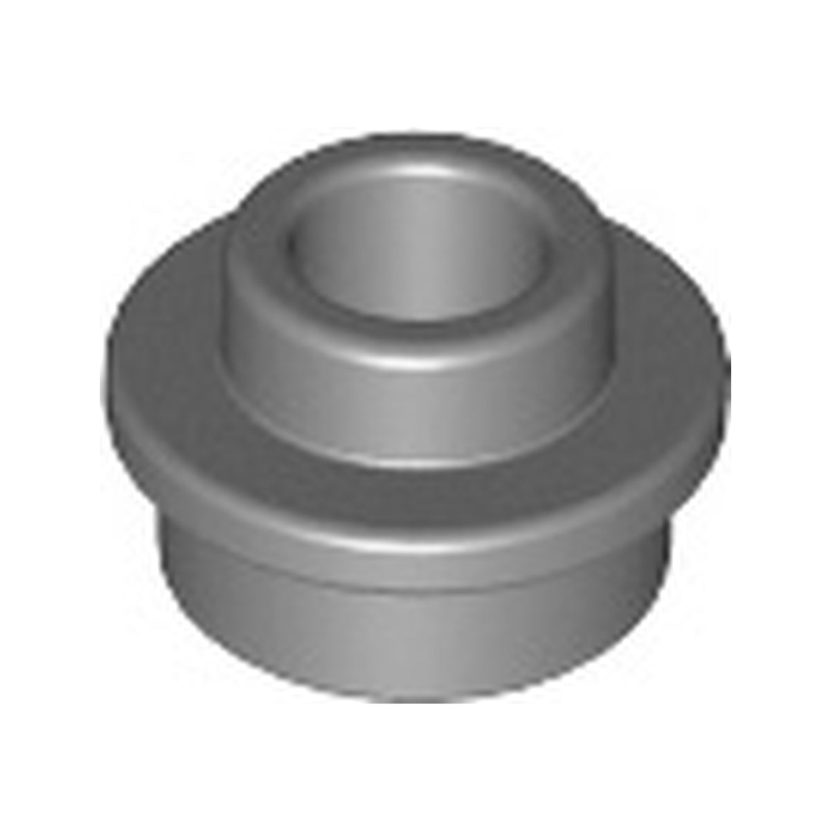 LEGO® Plate, Round 1 x 1 with Open Stud 85861 dunkelgrau