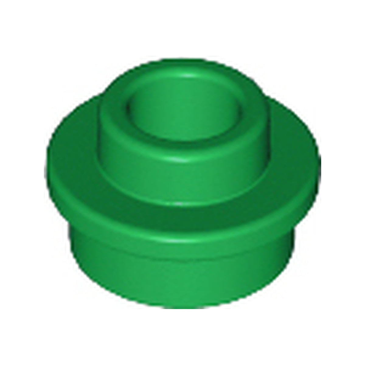 LEGO® Plate, Round 1 x 1 with Open Stud 85861 grün