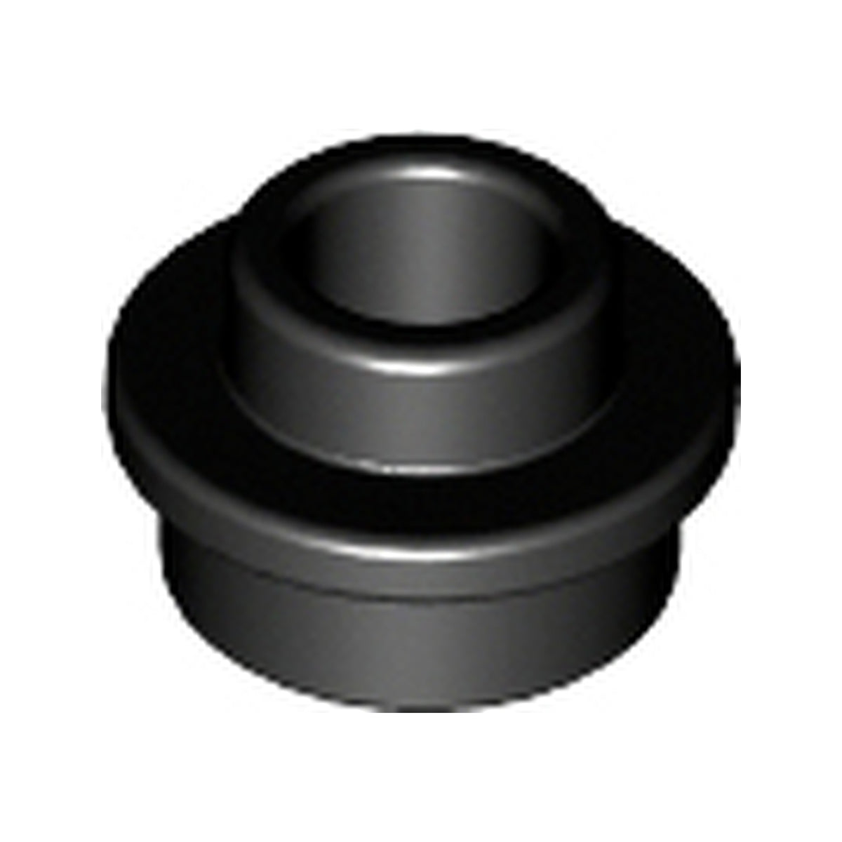 LEGO® Plate, Round 1 x 1 with Open Stud 85861 schwarz