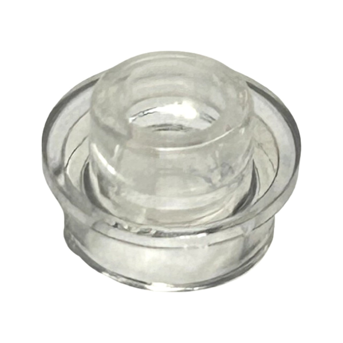 LEGO® Plate, Round 1 x 1 with Open Stud 85861 transparent