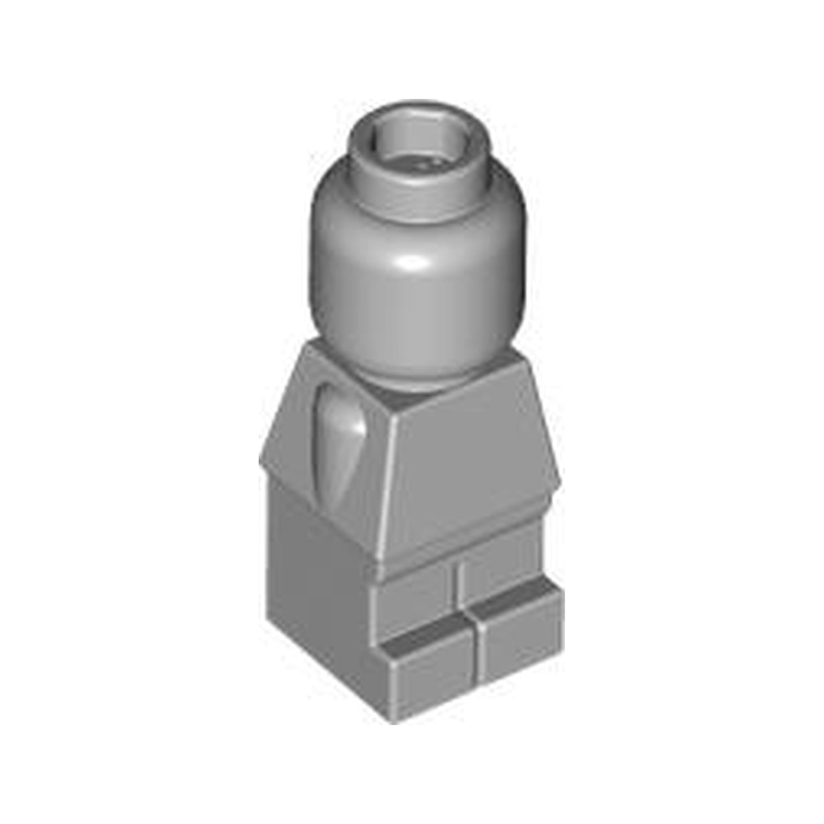 LEGO® Body Microfigure Complete 85863 hellgrau