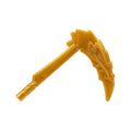 LEGO® Minifigure, Weapon Sickle with Dragon Head and Short Wrapped Handle (Ninjago Scythe of Quakes) 86125a perlgold