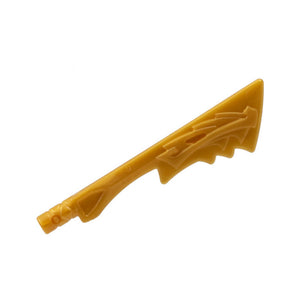 LEGO® Minifigure, Weapon Sword with Serrated Blade with Dragon Head (Ninjago Sword of Fire) 86125c