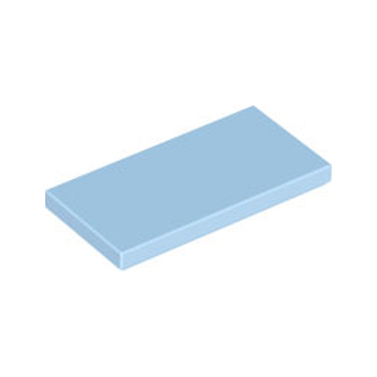 LEGO® Tile 2 x 4 87079 leuchtend hellblau