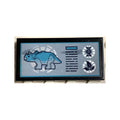 LEGO® Tile 2 x 4 with Triceratops Dinosaur, Leaves and DNA Double Helix Pattern (Sticker) - Set 75939 87079pb1119 schwarz