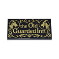 LEGO® Tile 2 x 4 with Gold 'the Old Guarded Inn', Goats and Filigree Pattern 87079pb1486 schwarz