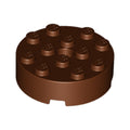 LEGO® Brick, Round 4 x 4 with Hole 87081 braun