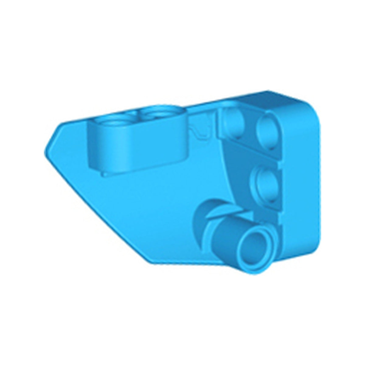 LEGO® Technic, Panel Fairing # 2 Small Smooth Short, Side B 87086 dunkelazur