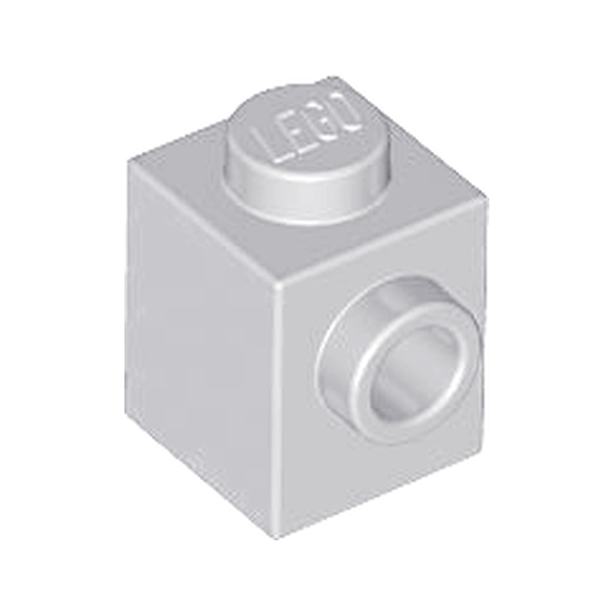 LEGO® Brick, Modified 1 x 1 with Stud on Side 87087 hellgrau