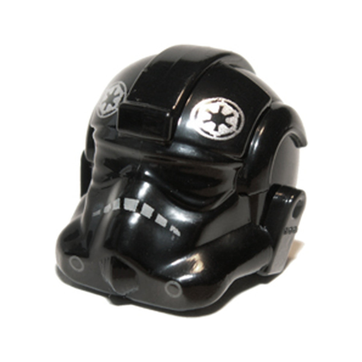 LEGO® Minifigure, Headgear Helmet SW Imperial Pilot with Breathing Apparatus with TIE Defender Pilot Pattern 87556pb02 schwarz