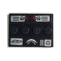 LEGO® Tile, Modified 3 x 4 with 4 Studs in Center with Control Panel with Broken Red Wires, Silver Buttons, Dial, Hoses, Air Vents and Screws Pattern (Stickers) - Set 75939 88646pb014 schwarz
