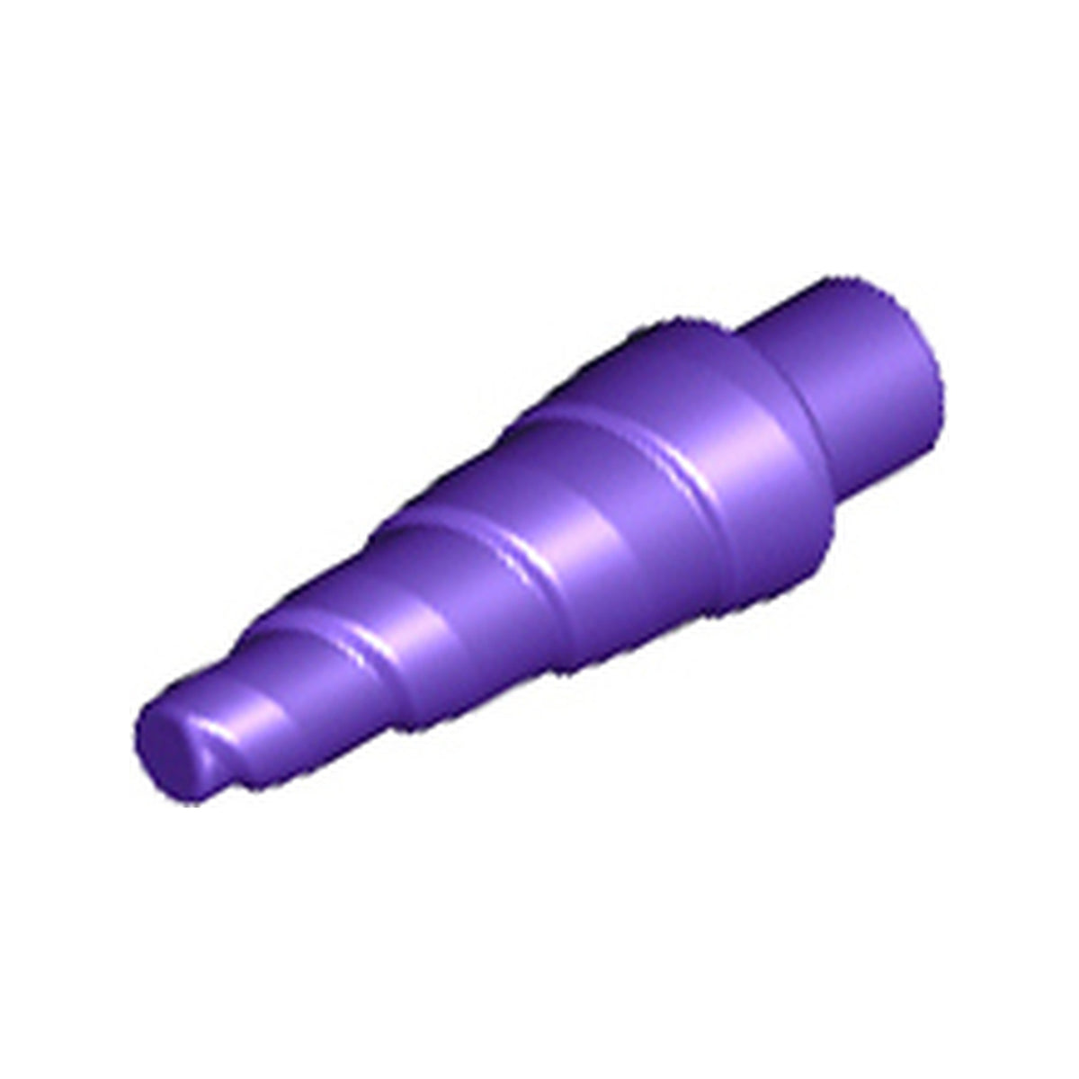 LEGO® Horn, Unicorn / Spiral 89522 dunkelviolett