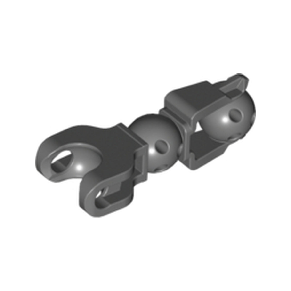 LEGO® Hero Factory Arm / Leg with Ball Joint and Ball Socket 90617 dunkelgrau