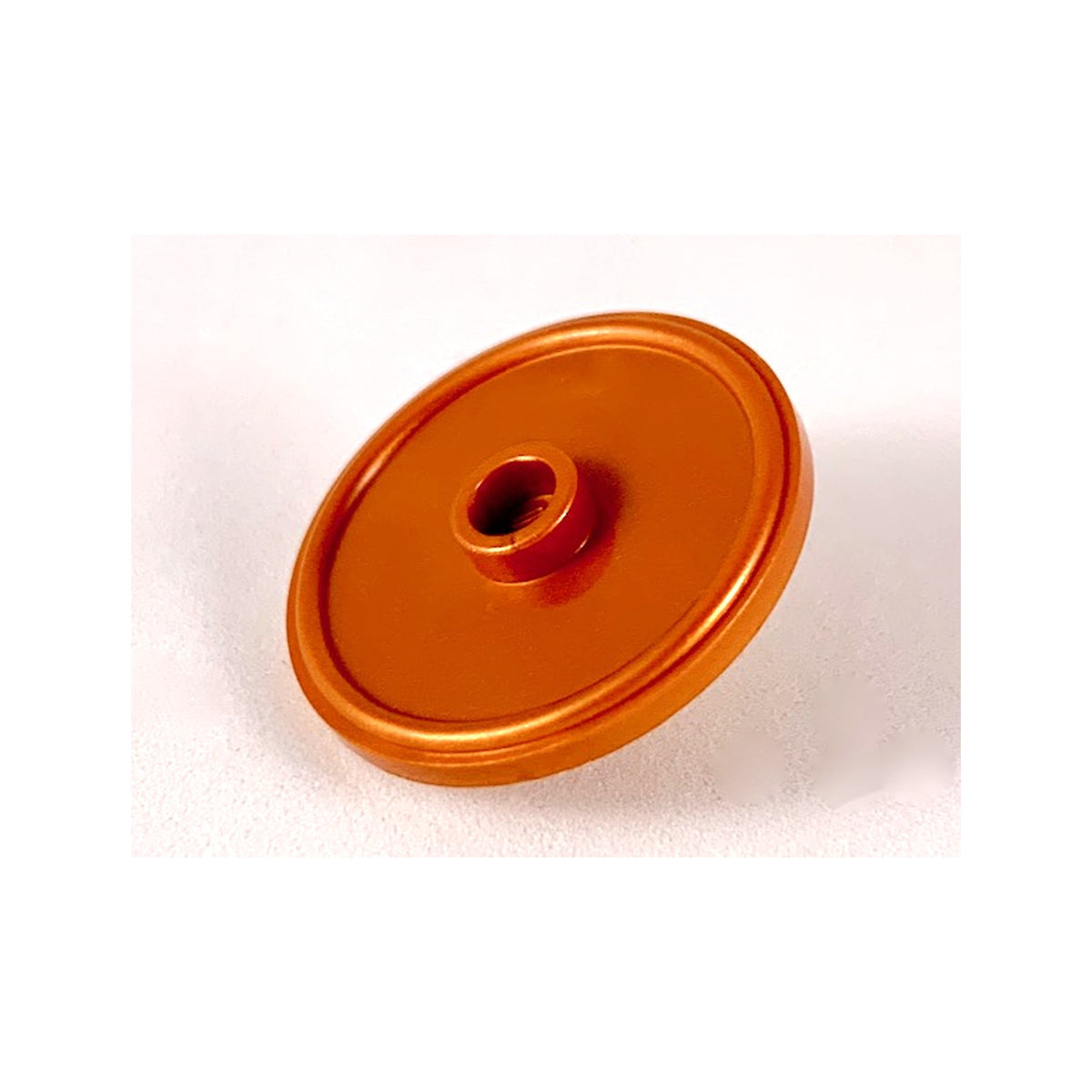 LEGO® Minifigure, Shield Circular / Round Rimmed Face with Stud 91884 rötlich kupfer