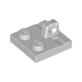 LEGO® Hinge Plate 2 x 2 Locking with 1 Finger on Top 92582 hellgrau