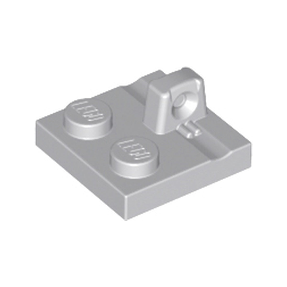 LEGO® Hinge Plate 2 x 2 Locking with 1 Finger on Top 92582 hellgrau