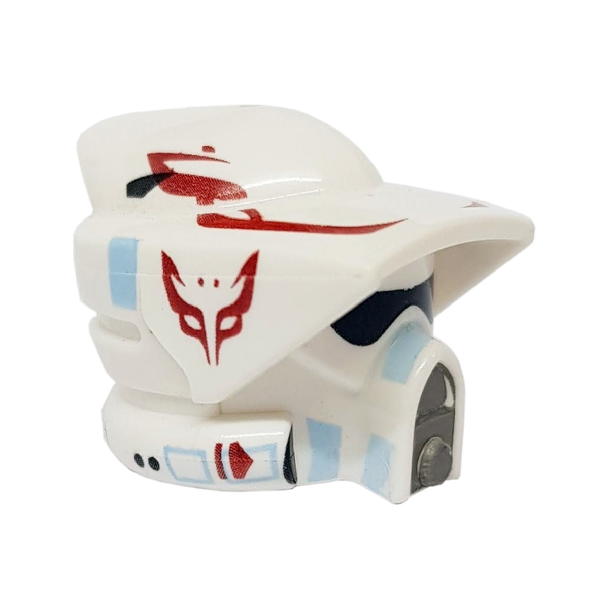 LEGO® Minifigure, Headgear Helmet SW ARF Trooper with Rancor Battalion Pattern 92742pb03 weiss