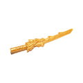 LEGO® Minifigure, Weapon Sword, Katana with Dragon Head (Ninjago Sword of Fire) 93055 perlgold