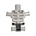 LEGO® Torso Skeleton, Angular Rib Cage with Rivets, Cracks and Dark Bluish Gray Loincloth Pattern 93060pb02 weiss