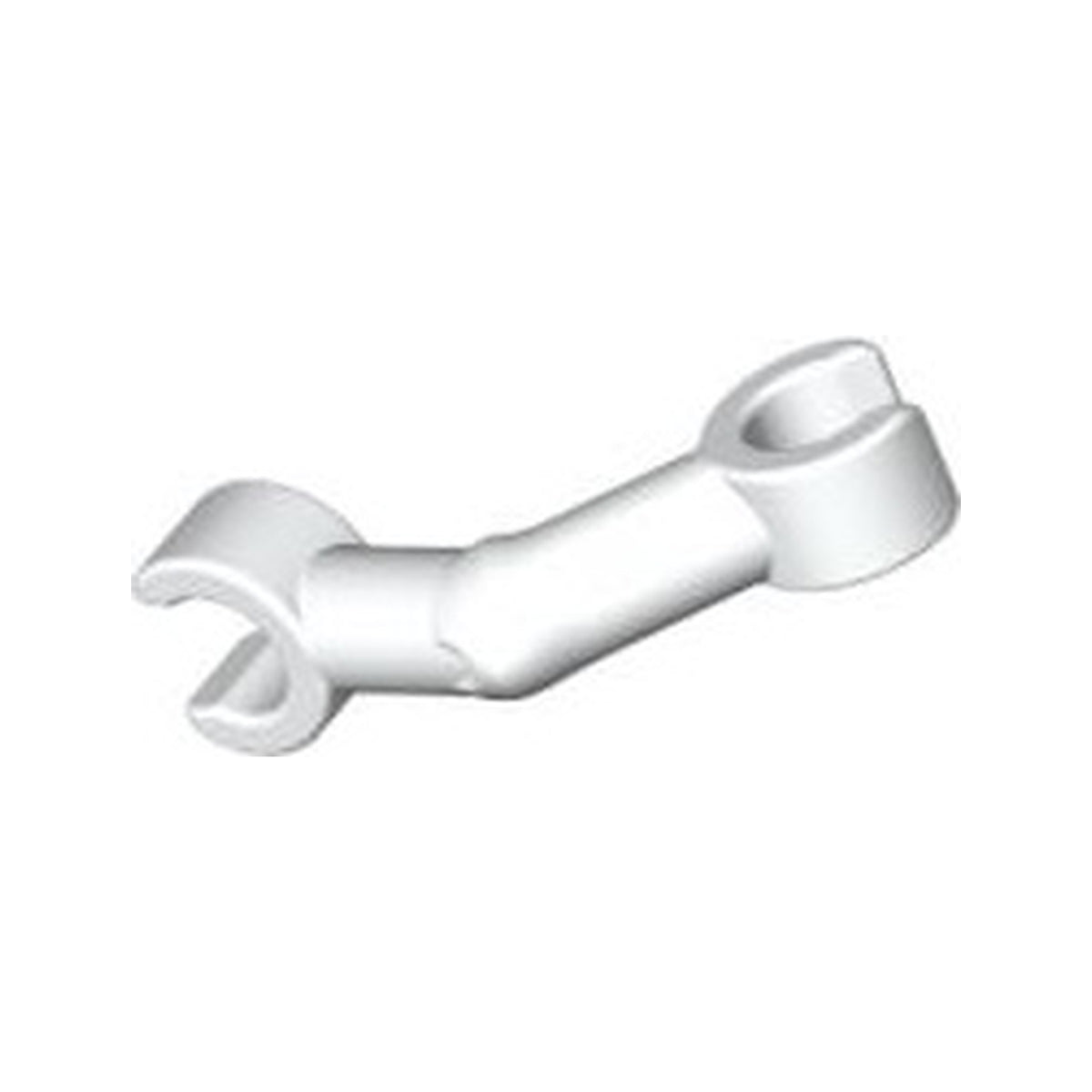 LEGO® Arm Skeleton, Bent with Clips at 90 degrees (Vertical Grip) 93061 weiss