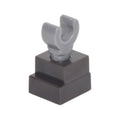 LEGO® Leg Skeleton with Pearl Dark Gray Square Foot 93062c02 silber