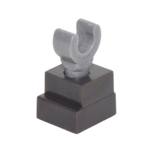LEGO® Leg Skeleton with Pearl Dark Gray Square Foot 93062c02