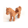 LEGO® Horse, Mini Doll Style with 2 x 2 Cutout with Medium Nougat Eyes Pattern 93083c01pb16 mittelnougat